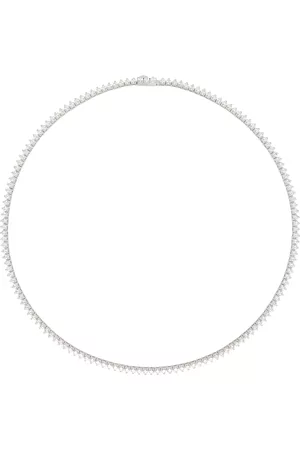 númbering Men Necklaces - Silver #3710 Tennis Necklace
