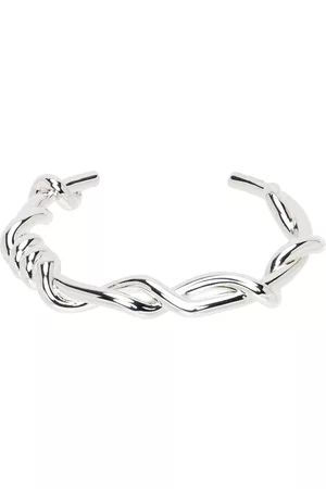 Jil Sander Silver Knots Bracelet