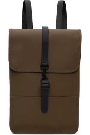 Rains Brown Mini Backpack