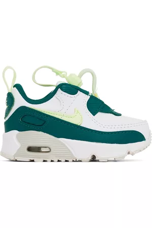 Nike Sneakers - Baby Green & White Air Max 90 Toggle Sneakers