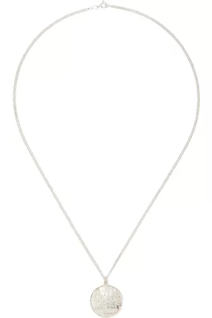 Filippa K Men Necklaces - Silver Thin Chain Pendant Necklace
