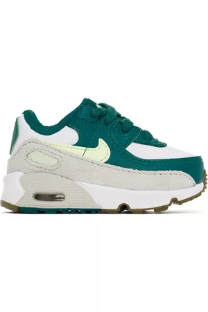Nike Sneakers - Baby Green & White Air Max 90 LTR Sneakers