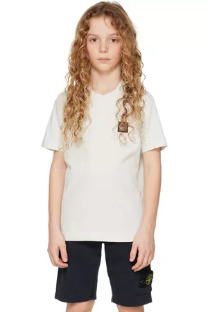 Stone Island Junior - Kids Gray 21070 T-Shirt