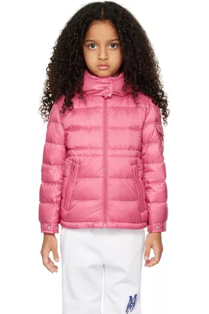Moncler Kids Pink Dalles Down Jacket