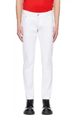 Dsquared2 White Sexy Dean Jeans