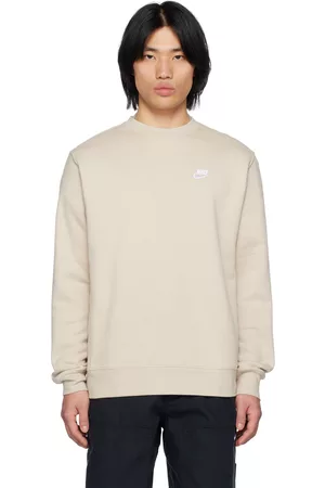 Nike Beige Sportswear Club Sweatshirt