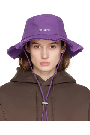 Jacquemus Purple 'Le Bob Artichaut' Bucket Hat