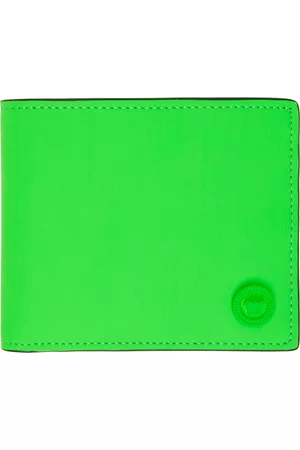 VERSACE Green Medusa Biggie Bifold Wallet