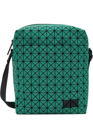 BAO BAO ISSEY MIYAKE Green Voyager Bag
