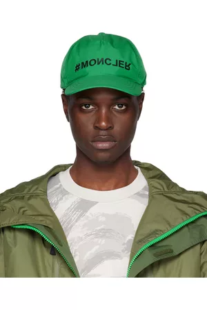 Moncler Green Logo Cap