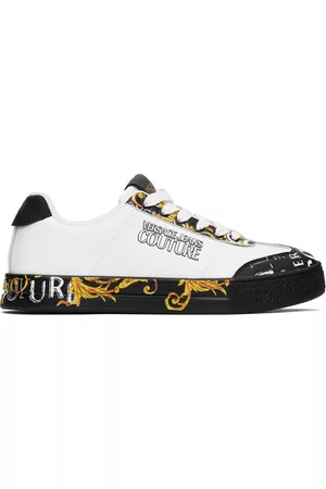 VERSACE White Court 88 Sneakers