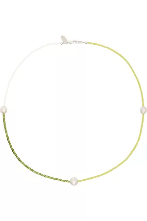Santangelo SSENSE Exclusive Green & White Shoom Necklace