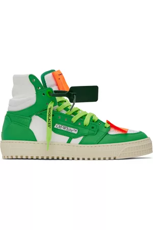 OFF-WHITE Green & White 3.0 Off Court Sneakers