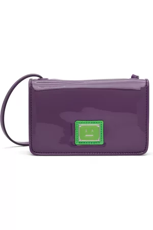 Acne Studios Men Luggage - Purple Patch Bag