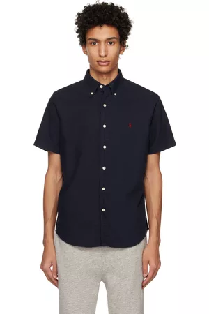 Ralph Lauren Navy Garment-Dyed Shirt