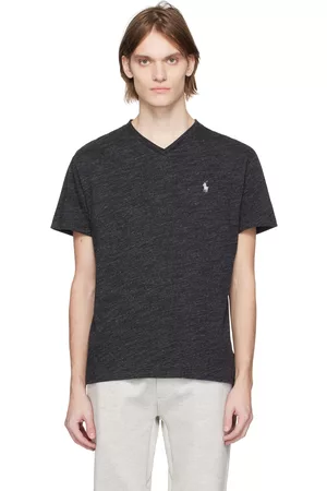 Ralph Lauren Men T-shirts - Black Embroidered T-Shirt