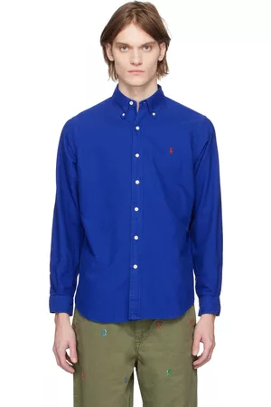 Ralph Lauren Blue Garment-Dyed Shirt