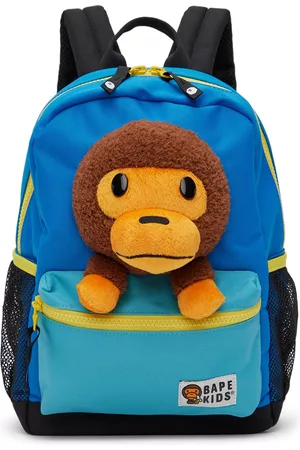 BAPE Kids Baby Milo Plush Backpack