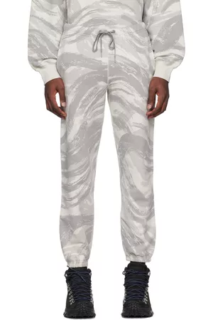 Moncler Men Sweats - 4 Moncler HYKE Gray Printed Lounge Pants
