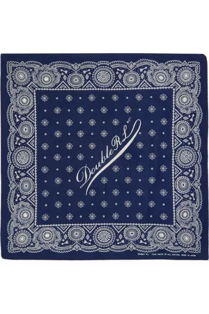 Ralph Lauren Men Scarves - Blue Logo Bandana