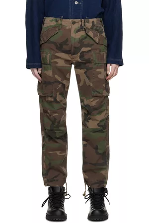 Ralph Lauren Men Cargo Pants - Brown Regiment Cargo Pants