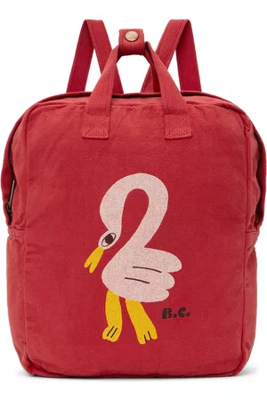 Bobo Choses Rucksacks - Kids Red Pelican School Backpack