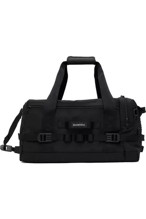 Balenciaga Men Luggage - Black Army Duffle Bag