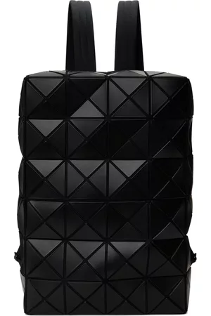 BAO BAO ISSEY MIYAKE Black Cuboid Backpack