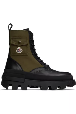 Moncler Khaki Konture Pocket Boots