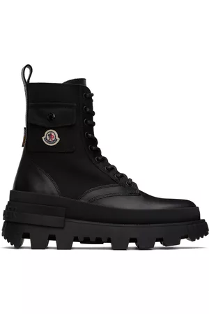 Moncler Black Konture Pocket Boots