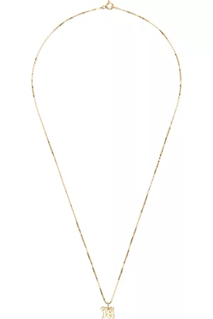 MISBHV Gold 'M' Necklace