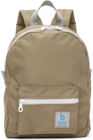 Kodomo BEAMS Kids Beige Mini Canvas Backpack