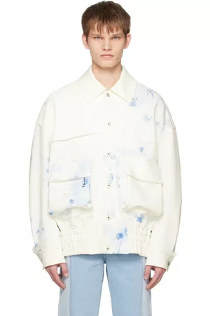Feng Chen Wang White & Printing Jacket