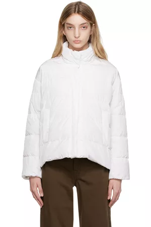 Max Mara White The Cube Quilted Reversible Down Jacket