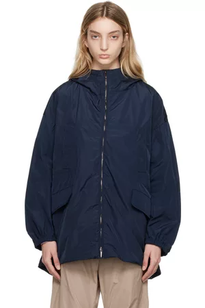 Max Mara Navy The Cube Hooded Parka