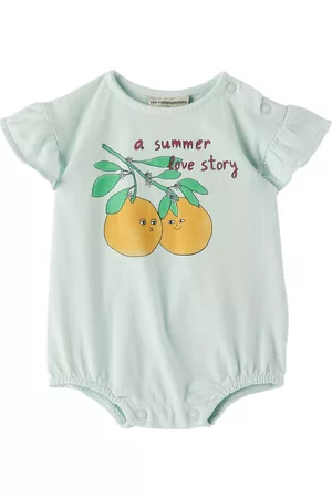 The Campamento Baby Blue 'Love Story' Bodysuit