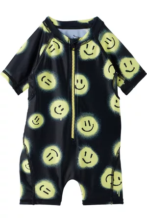 Molo Baby Black Neka One-Piece Swimsuit