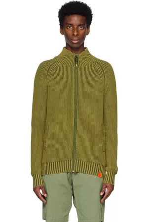 Aspesi Green Turtleneck Sweater