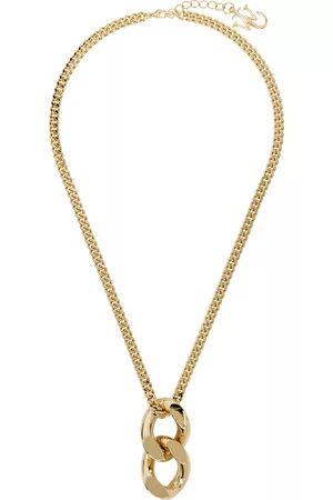 J.W.Anderson Gold Chain Link Pendant Necklace