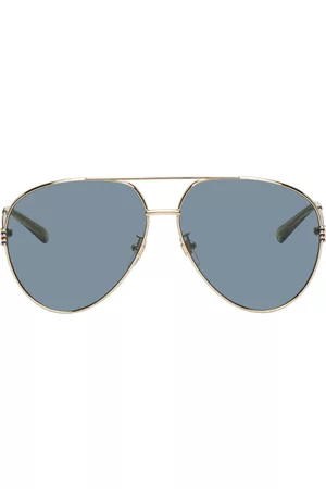 Gucci Gold Aviator Sunglasses