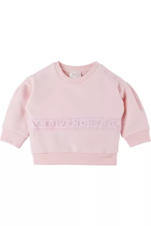 Givenchy Baby Pink Paneled Sweatshirt