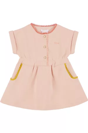 Chloé Baby Pink Embroidered Dress