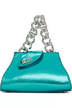 GCDS Blue Baby Comma Bag