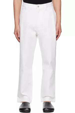 STUDIO NICHOLSON White Bill Jeans