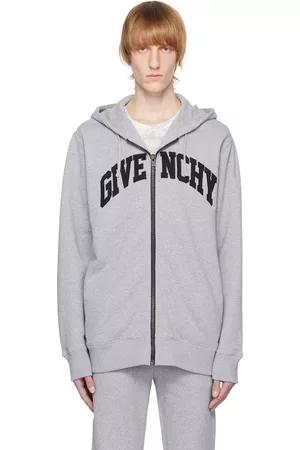 Givenchy Gray College Hoodie