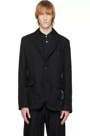 Comme des Garçons Black Striped Blazer