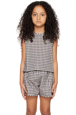 Esther Kids Black & White Mariela Tank Top