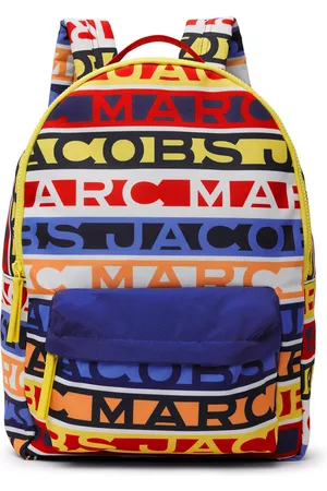 Marc Jacobs Kids Multicolor Logo Backpack