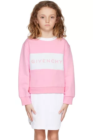 Givenchy Kids Pink Paneled Sweatshirt