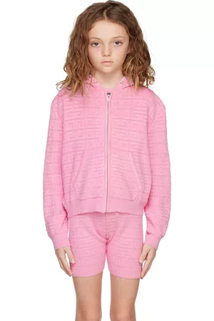 Givenchy Kids Pink 4G Hoodie